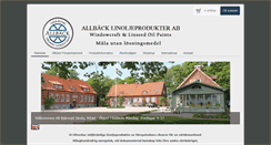 Desktop Screenshot of linoljeprodukter.se